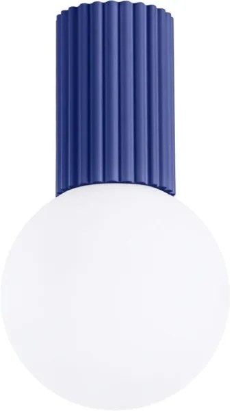 Sollux SL.1738 - Fürdőszobai mennyezeti lámpa HALO 1xG9/8W/230V IP44 kék