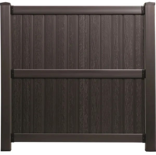 KETER KERÍTÉSELEM SPRINGFIELD BARNA FA HATÁSÚ 182X182X13CM