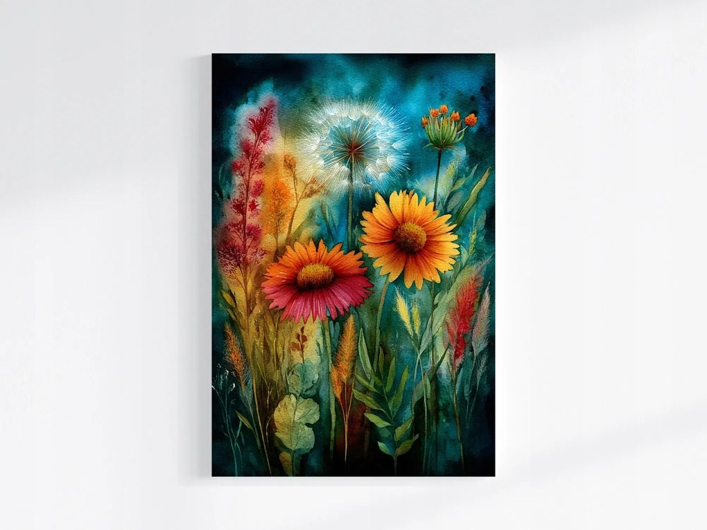 Vászonkép Canvas Természet Tavasz Nyár Kert Park Virágágyás 40x60