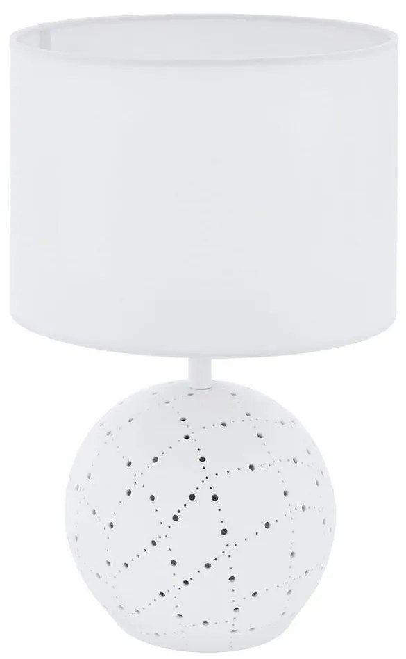 Eglo 98381 - Asztali lámpa MONTALBANO 1xE27/60W/230V + 1xE14/7W