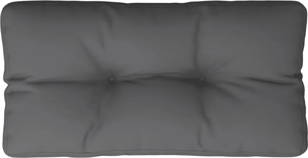 vidaXL antracitszürke szövet raklappárna 70 x 40 x 12 cm