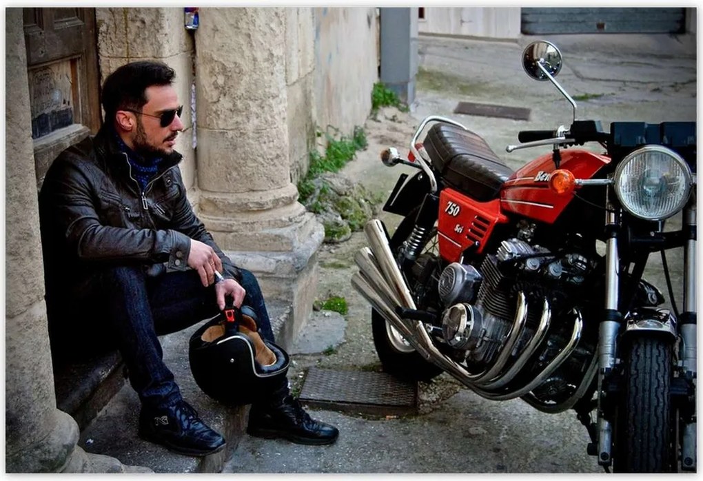 Poszterek 155x105 Motorkerékpár Klasszikus Motor