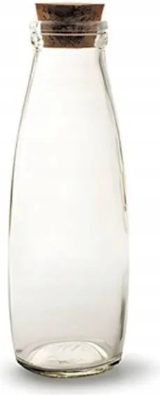 Olívaolaj palack ecet üveg tartály dugóval 450 ml 21,5 cm