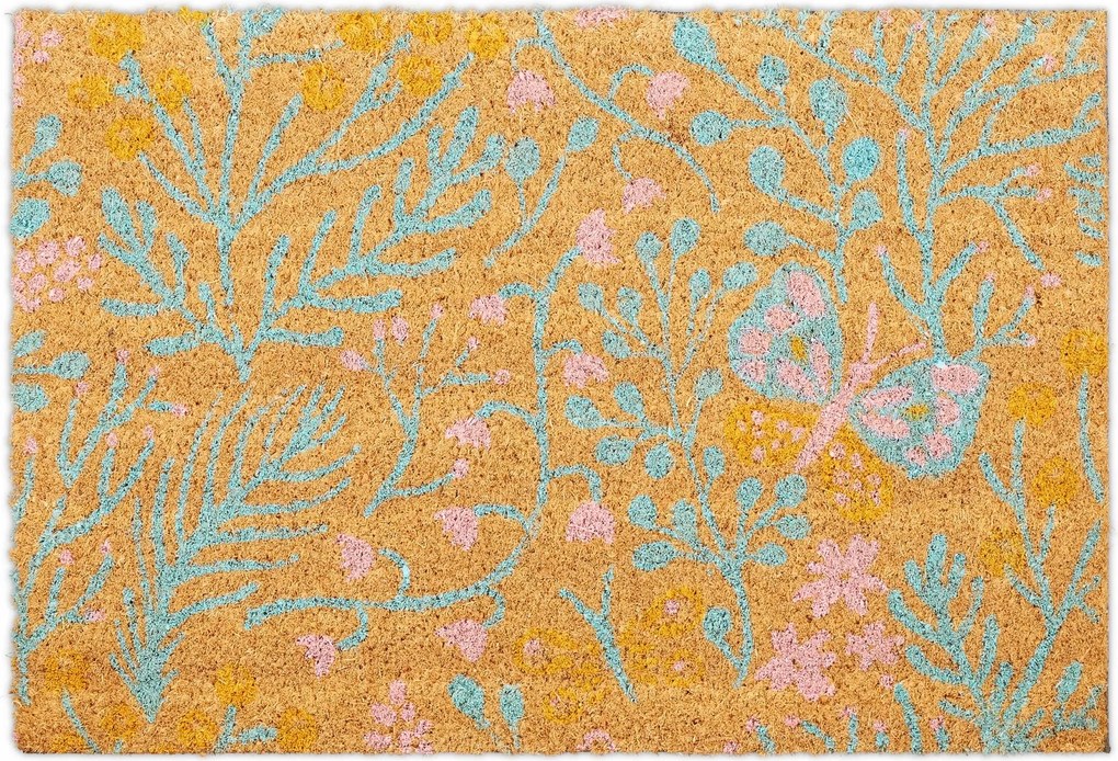 Tavaszi kókusz Lábtörlő 60x40cm Relaxdays