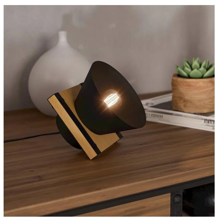 Eglo 43959 - Asztali lámpa MACCLES 1xE27/15W/230V