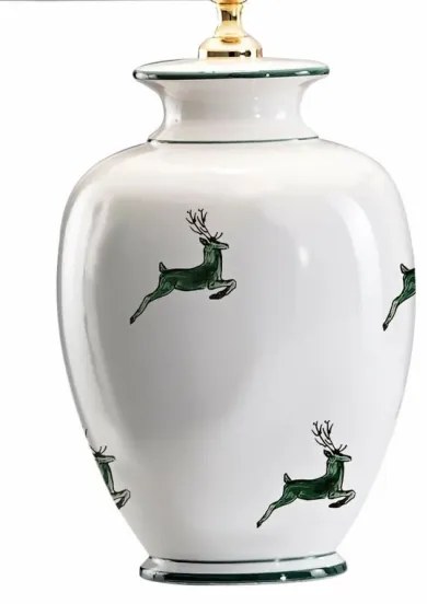 Kolarz 731.70W.100 - Asztali lámpa NONNA 1xE27/100W/230V fehér