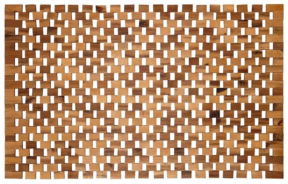 Wood fürdőszobai kilépő barna 50x80 cm