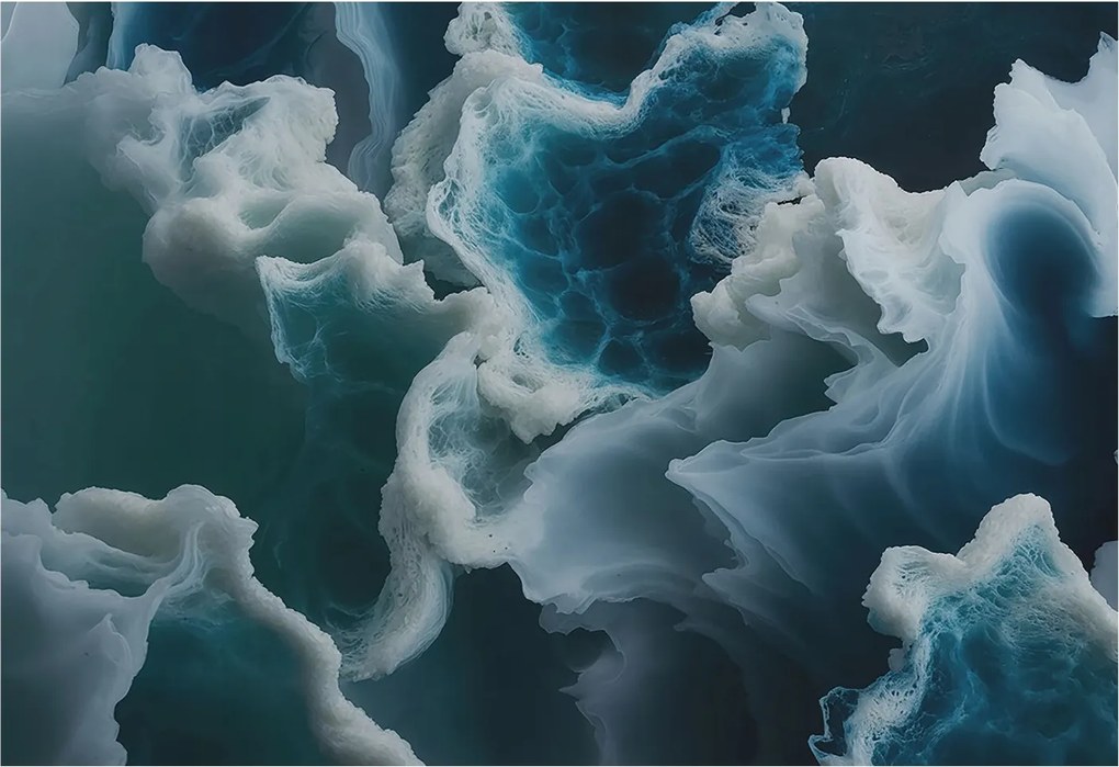 Fotótapéta Flizelin Hálószoba és Nappali Tengeri hullámok 152x104