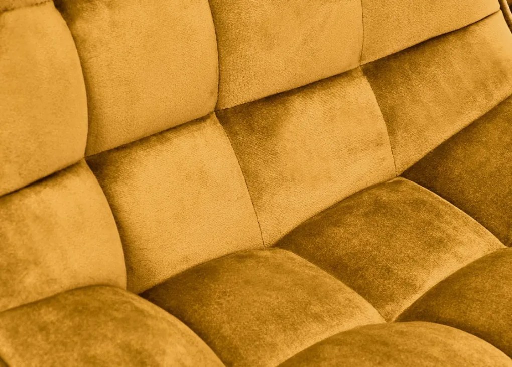 H-95 Mustársárga Bárszék Állítható Magassággal