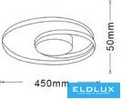 ELDLUX PN20-3C Modern LED Mennyezeti Lámpa LED IP20