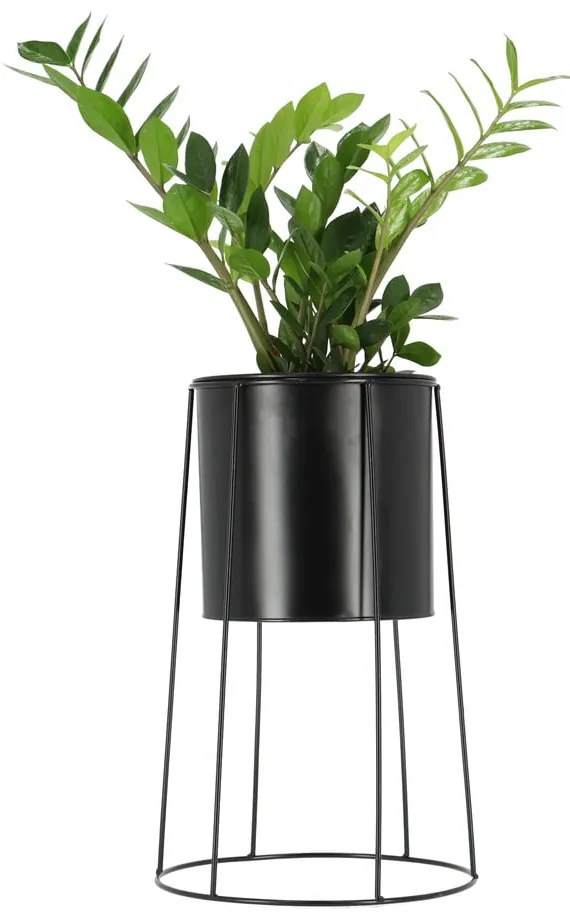 Planter fekete virágtartó - Esschert Design