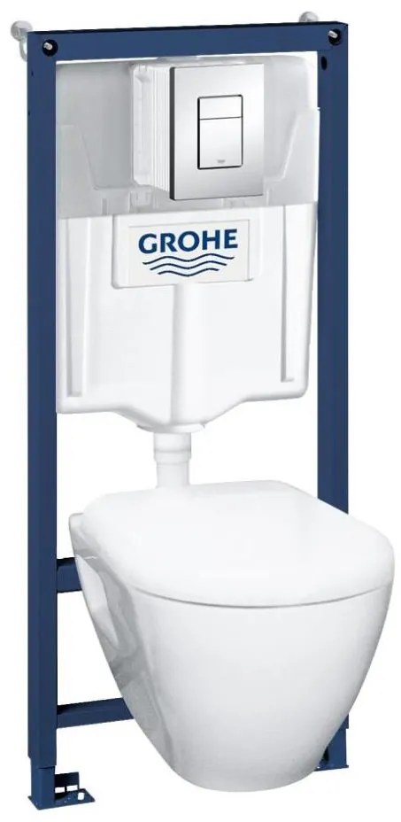 GROHE 39186000 - SOLIDO 1,13 m előfalas beépítési készlet, fehér