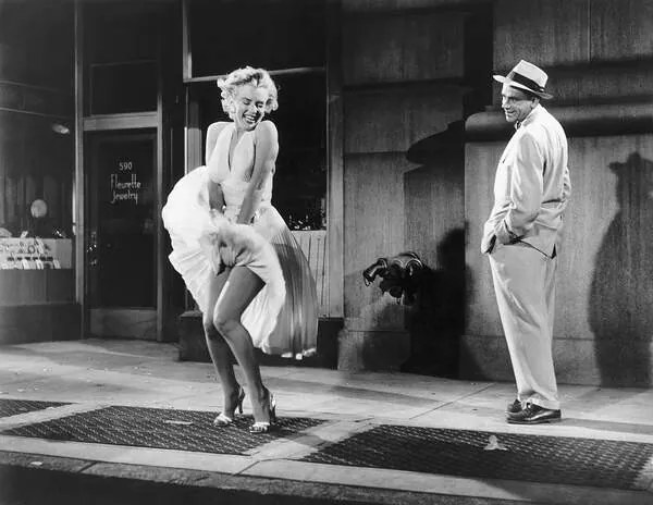 Fotográfia The Seven Year itch directed by Billy Wilder, 1955