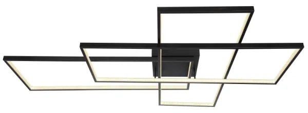 Globo 67227-100B - LED Dimmelhető mennyezeti lámpa GABRIEL LED/100W/230V + távirányító