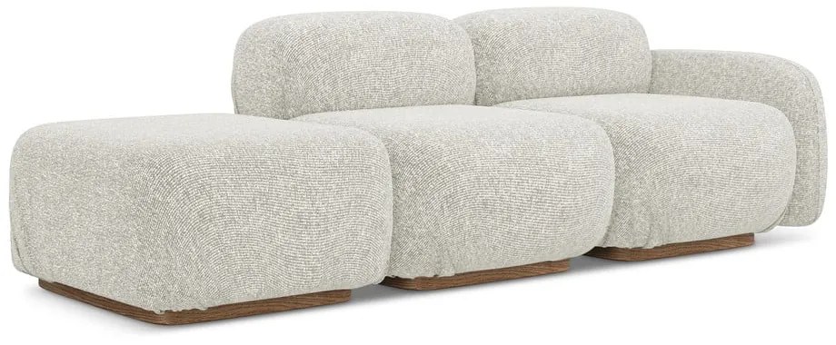 Krémszínű moduláris heverő (jobb oldali) Ailani – Makamii