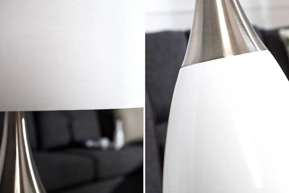 Asztali lámpa Aaria 60 cm fehér