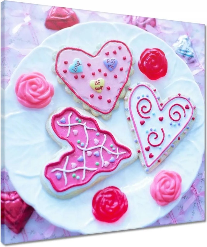 Vászonkép 50x50 Nőnap Ajándék Love