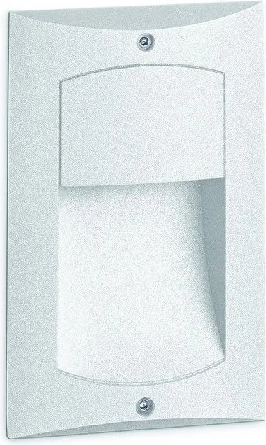 NOVOLUX 854A-L0104A-01 LARA Kültéri Falba Építhető Lámpa Fehér LED IP65