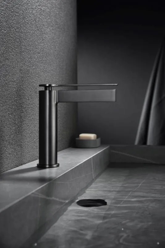 AREZZO design ELEGANT mosdócsaptelep, gun metal