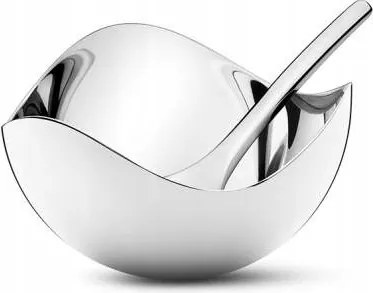 Georg Jensen Bloom Acél sótartó doboz