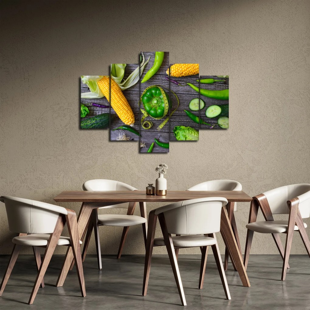Zöldség képe (150x105 cm)