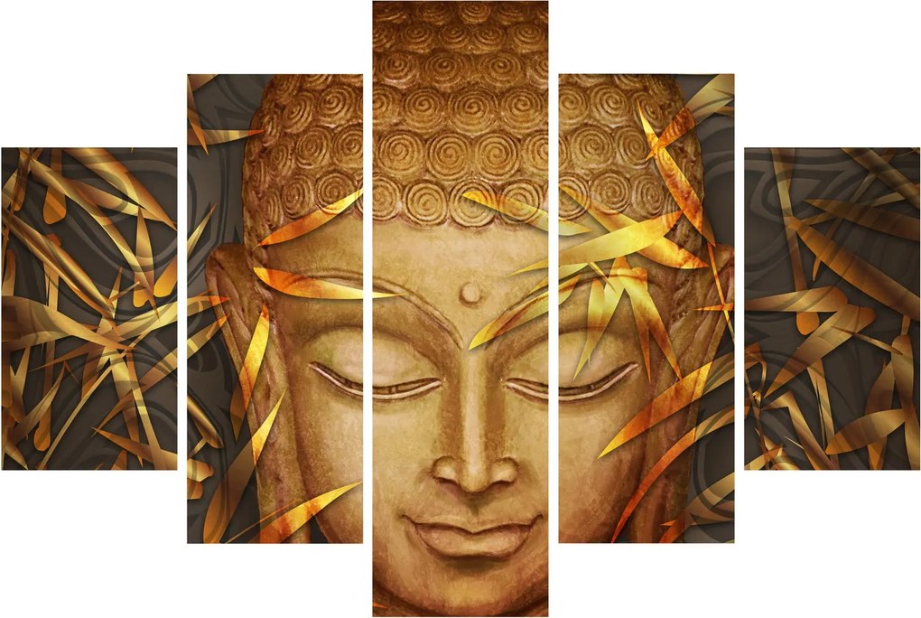 Kép - arany Buddha (150x105 cm)