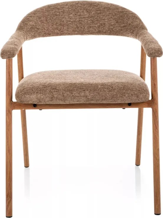 Lagos D Raven étkezőszék latte/tölgy