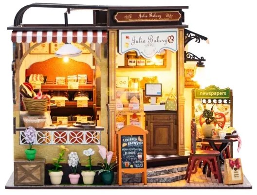 2Kids Toys - Juliino pékség mini házikó 2xAAA-val