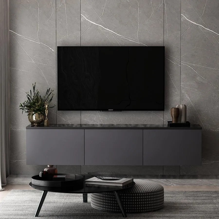 TV szekrény Neon - Anthracite