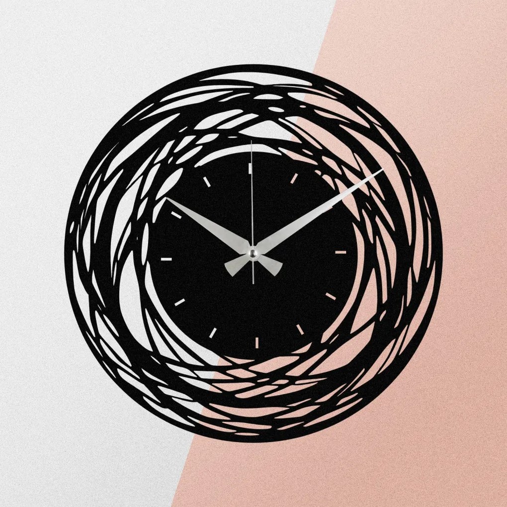 Enzoclock fém falióra, 48×48 cm – S022