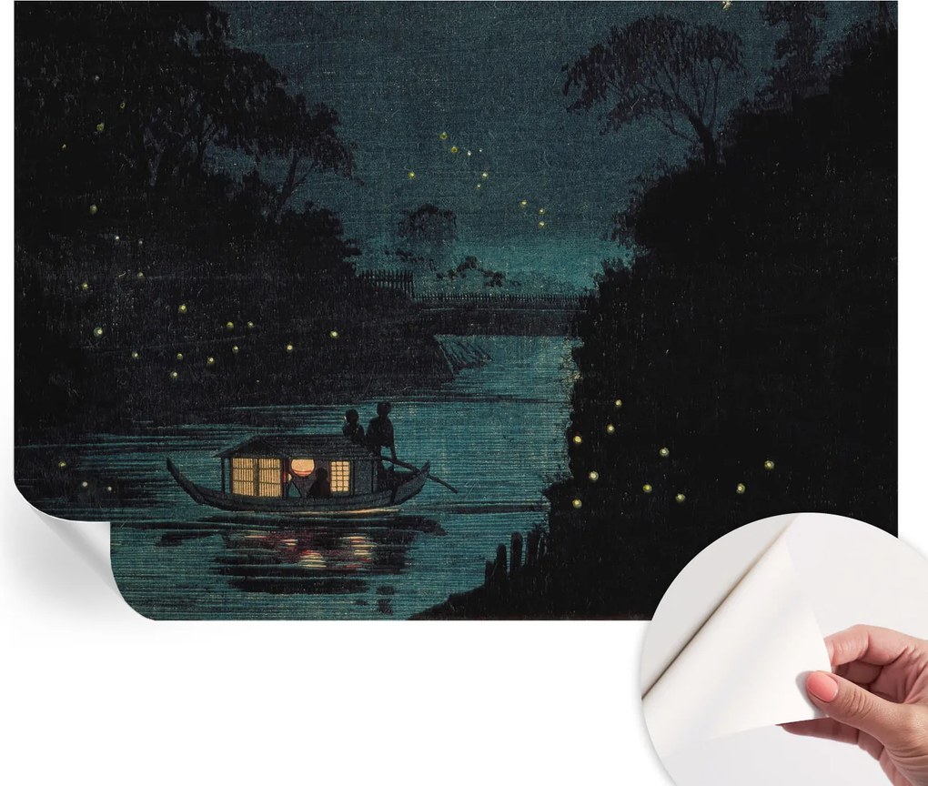 Modern öntapadós fotótapéta falra Esti fények 312x219 cm