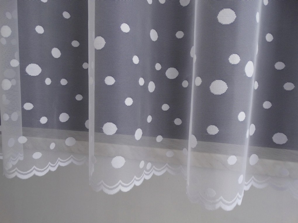 Mg Függöny 32386 Fehér 140cm Minőség lengyel 0,5m I. osztály