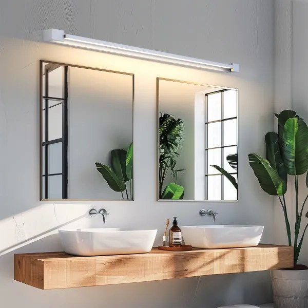 Brilagi-LED Fürdőszobai világítású tükrök AQUA LINE LED/36W/230V 120 cm IP44 matt króm