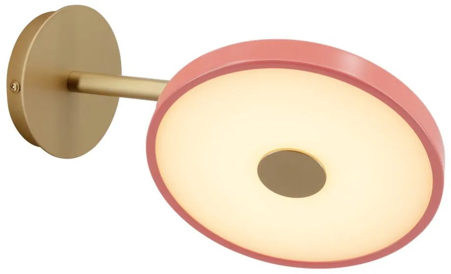 Rózsaszín LED dimmelhető fali lámpa ø 15 cm Asteria Wall Short – UMAGE