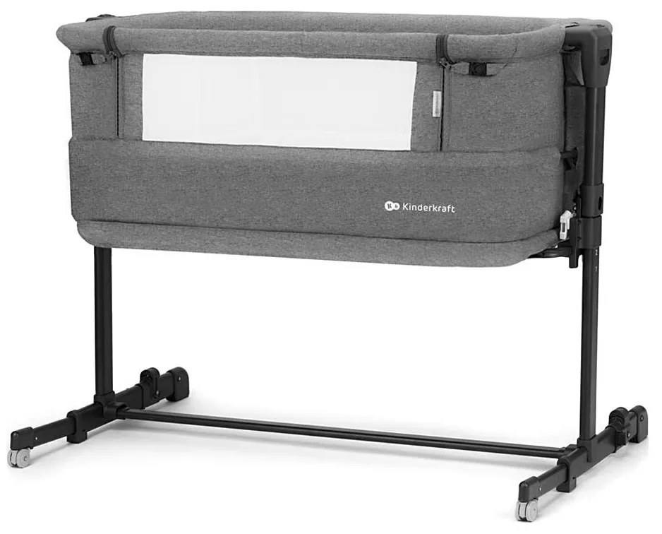 KINDERKRAFT - Bölcső NESTE GROW söt. szürke