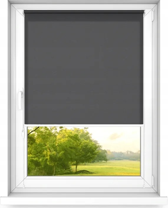Non-invazív roló Szürke Fekete 100 x 230 cm mini basic -gyors szerelés