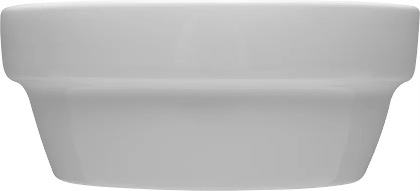 Lubiana Rita Saláta tálaló Snackekhez Fehér Kerek Porcelán Tál 14 cm