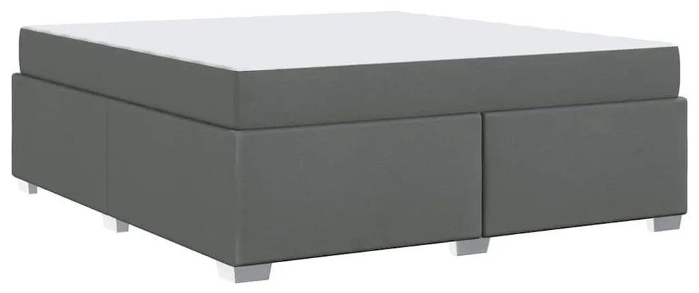 Ágykeret Sötétszürke 180 x 200 cm szövet