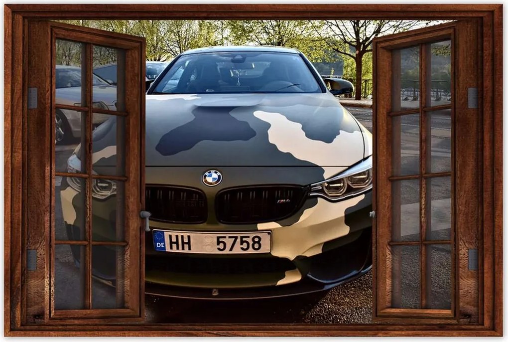 Poszterek 120x80 Tengerkék Bmw M4