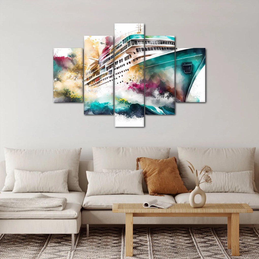 Kép - Akvarell tenger (150x105 cm)