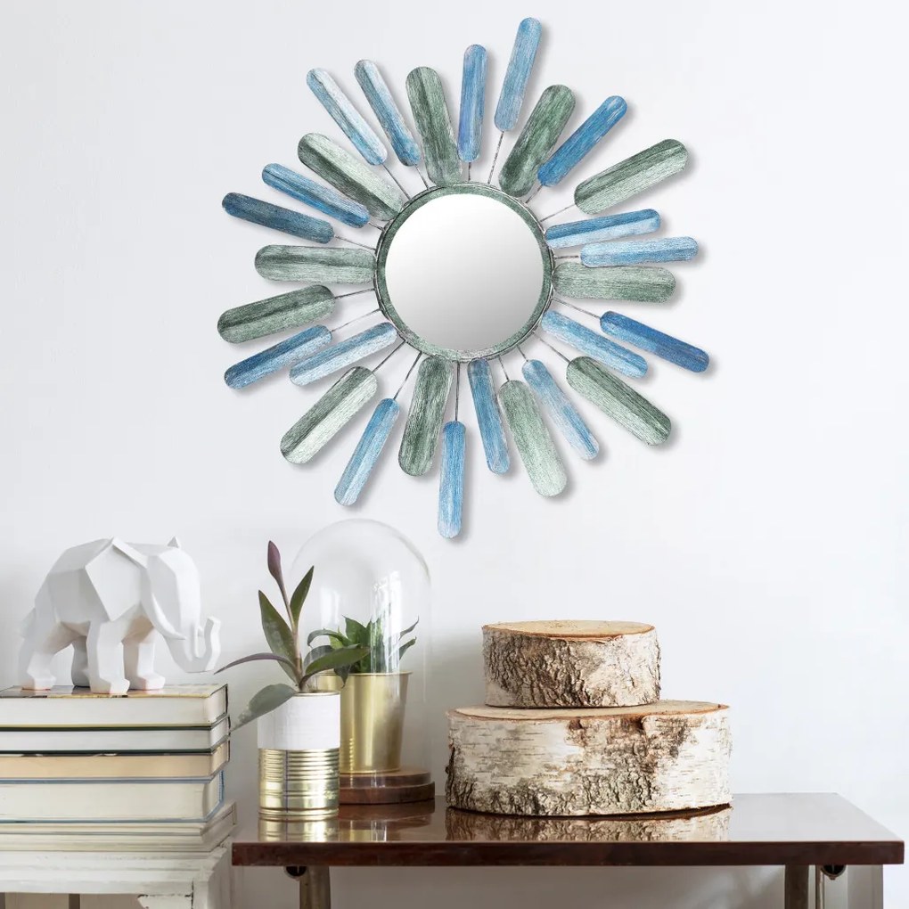 Fém fali dekoráció, 75×75 cm – TR891TNL1575