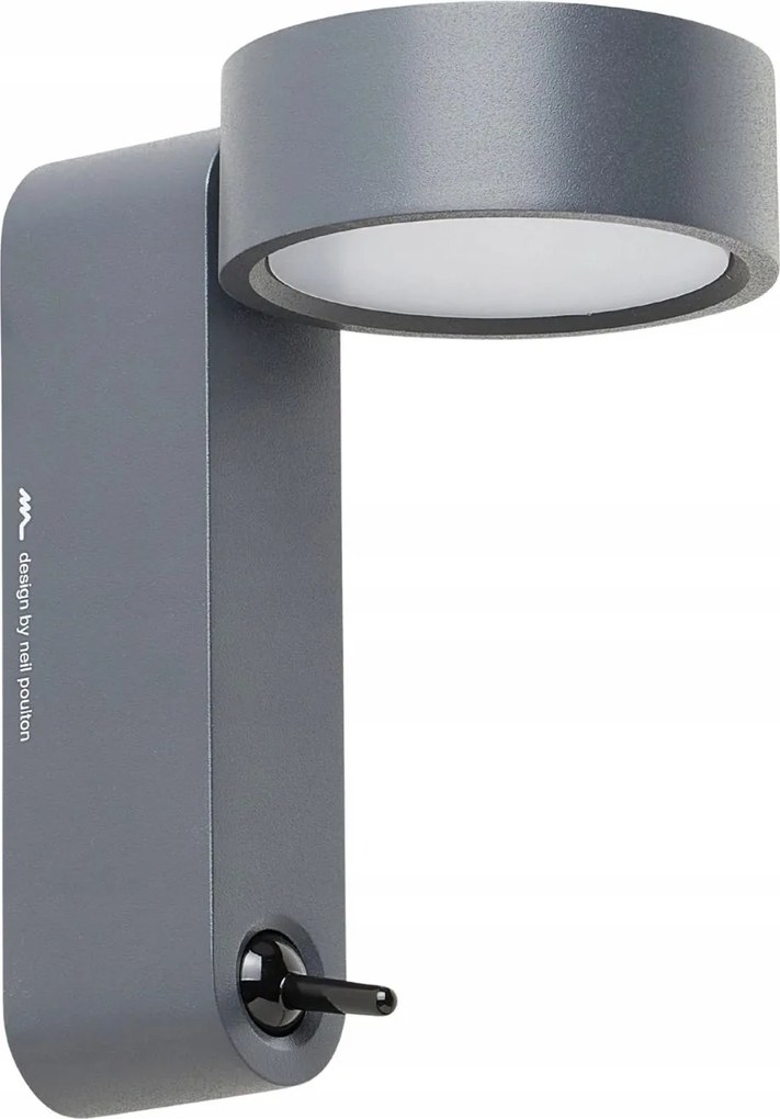 Martinelli Luce Toggle fali lámpa Led design fali lámpa antracit