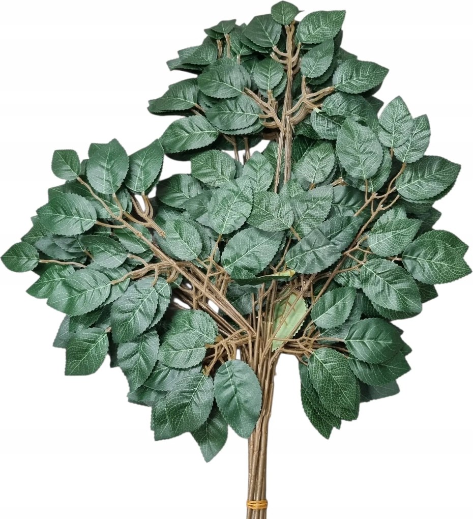 12x Mesterséges Levelek Rózsa Ágak Dekoráció Csokor Nádak Élő