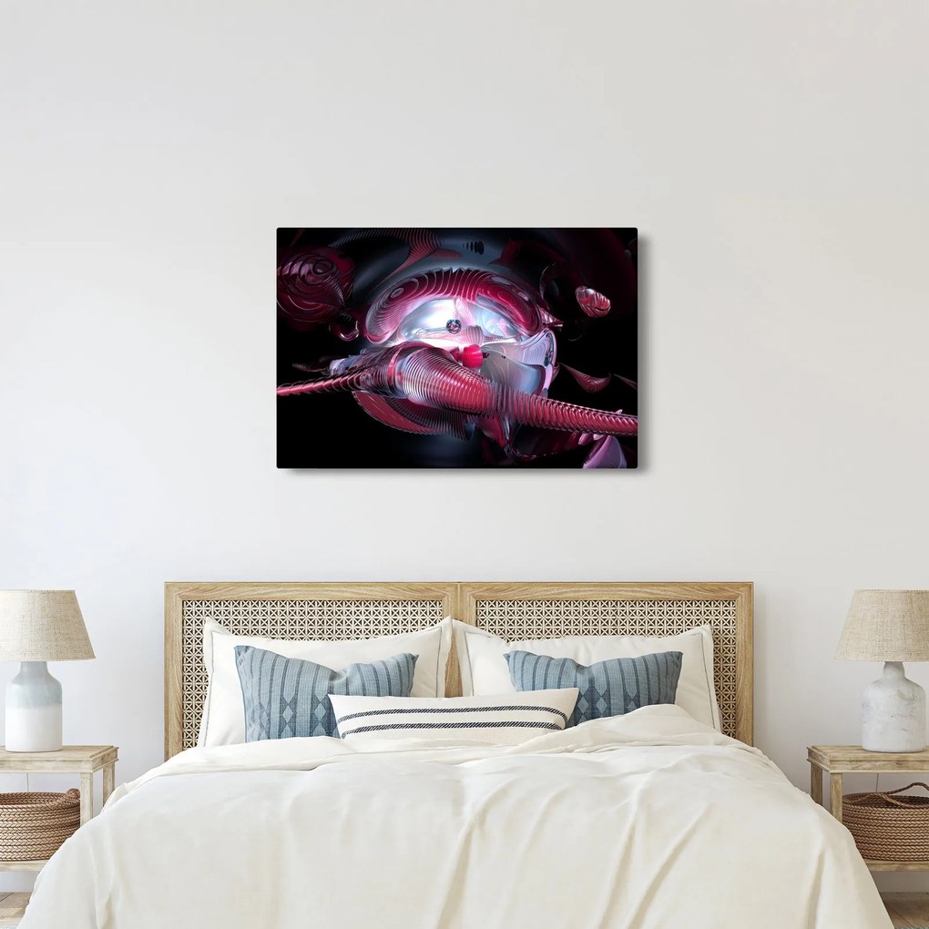 Kép - Absztrakciók, űrférgek (90x60 cm)
