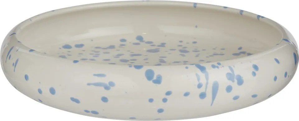 BOOGY SPLASH tésztás tányér 24 cm , kék