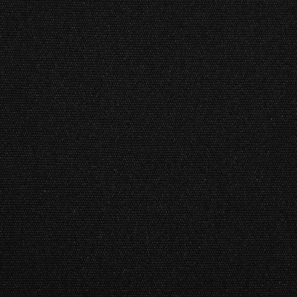 Behúzható napellenző Fekete 400 × 300 cm