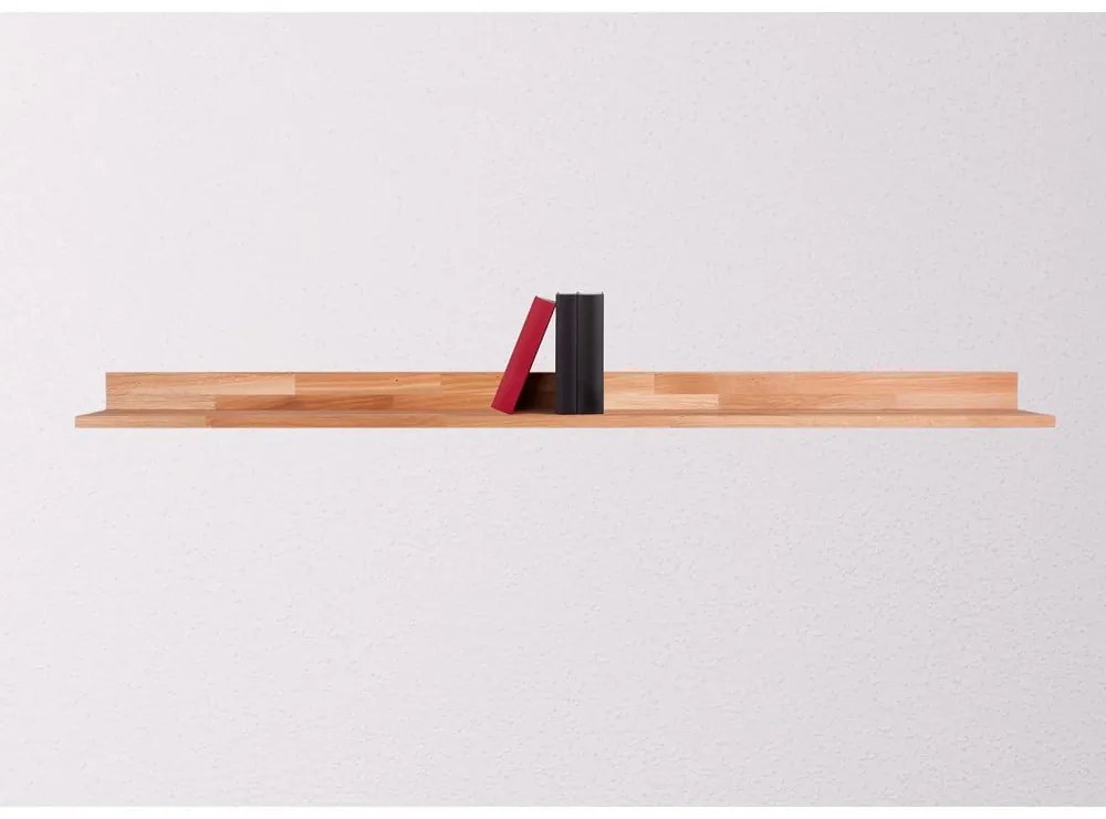 Natúr színű tölgyfa fali polc 150 cm Kalle – Interia Home &amp; Living