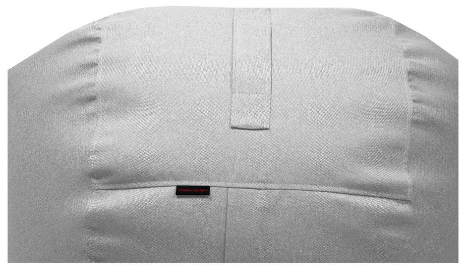 Szürkésbézs babzsákfotel Roll 105 – SLOWDOWN