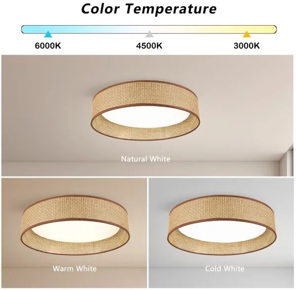 Immax NEO 07288L - LED+CCT dimmelhető mennyezeti lámpa LONA 36W/230V átm. 45,5 cm+ távirányító