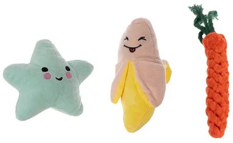 Dog chew toy, tug - set 25384
